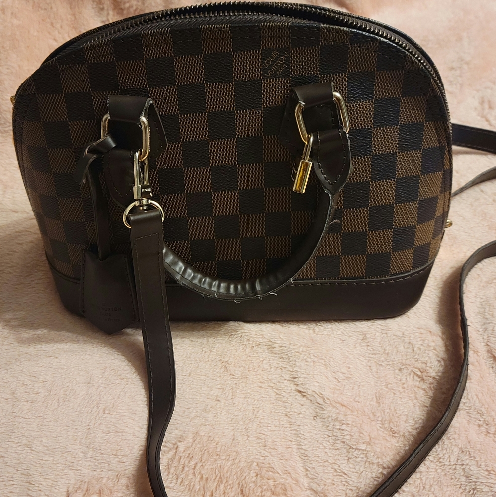 Checkered bag